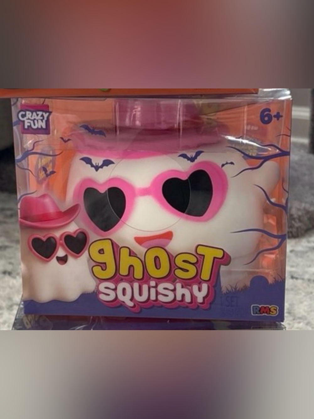 RMS CRAZY FUN Ghost Squishy squsihy Toy
